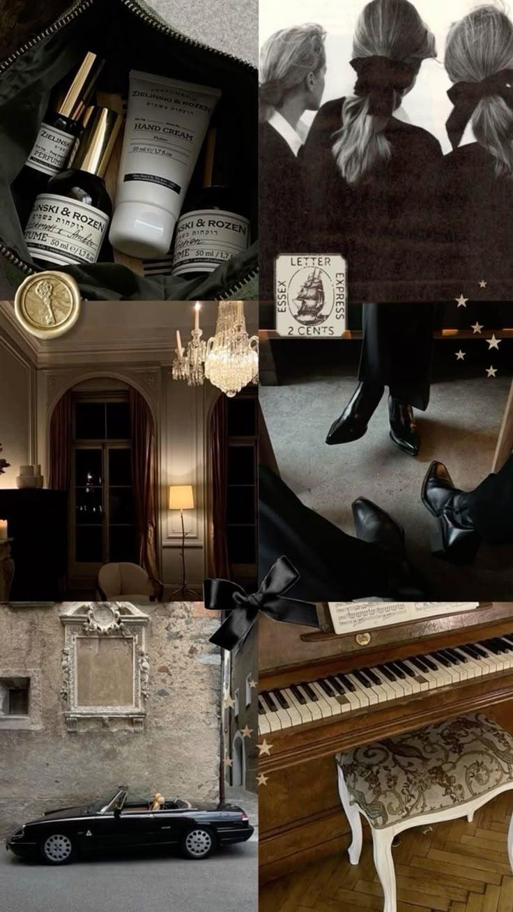 Dark Academia & Moody Luxury