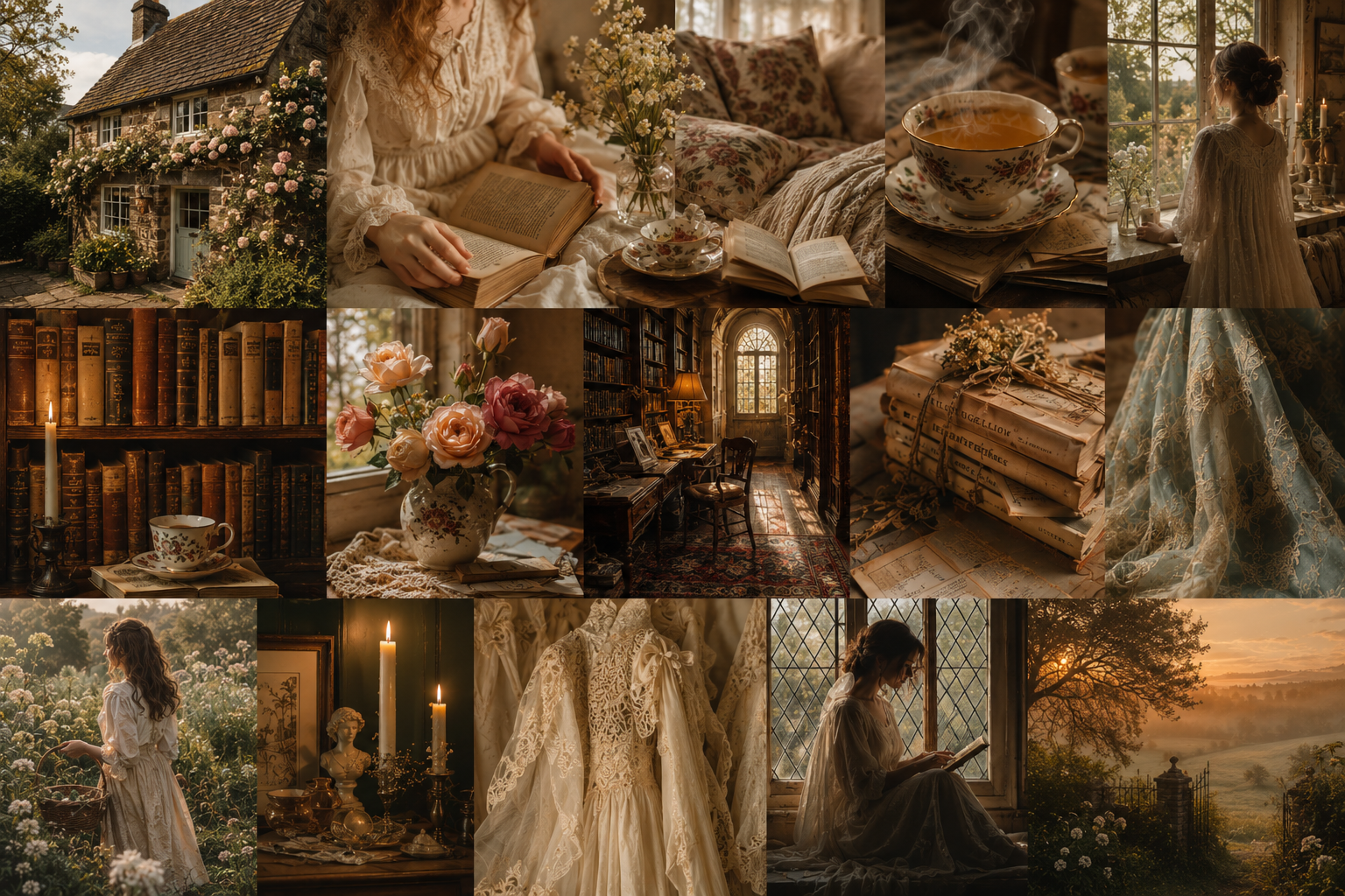 Cottagecore & Romantic Vintage