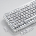 XVX Arctic Transparent SA Profile Double-Shot PC Keycap Set