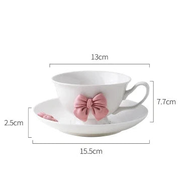 Coquette Tea Party Coffee Cups and Mugs