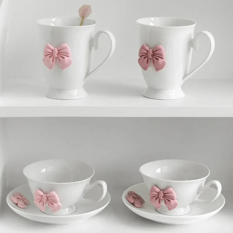 Coquette Tea Party Coffee Cups and Mugs