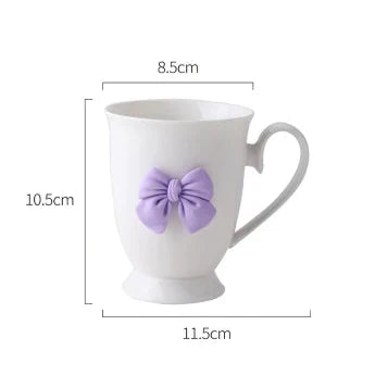 Coquette Tea Party Coffee Cups and Mugs