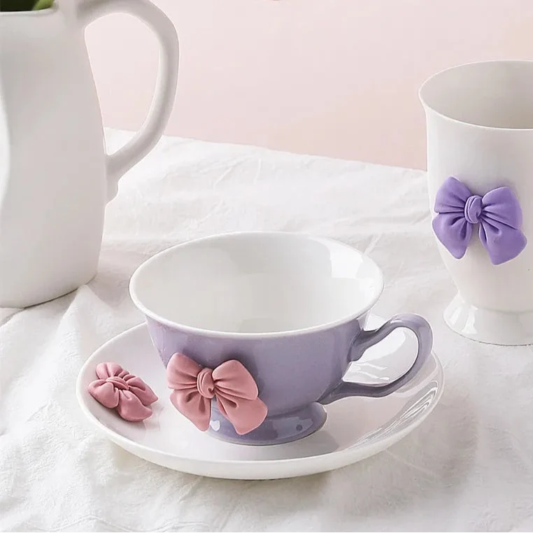 Coquette Tea Party Coffee Cups and Mugs